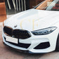 BMW G14 G15 G16 8 Series DS Style Pre-Preg Carbon Fibre Front Splitter 18-24-Carbon Factory