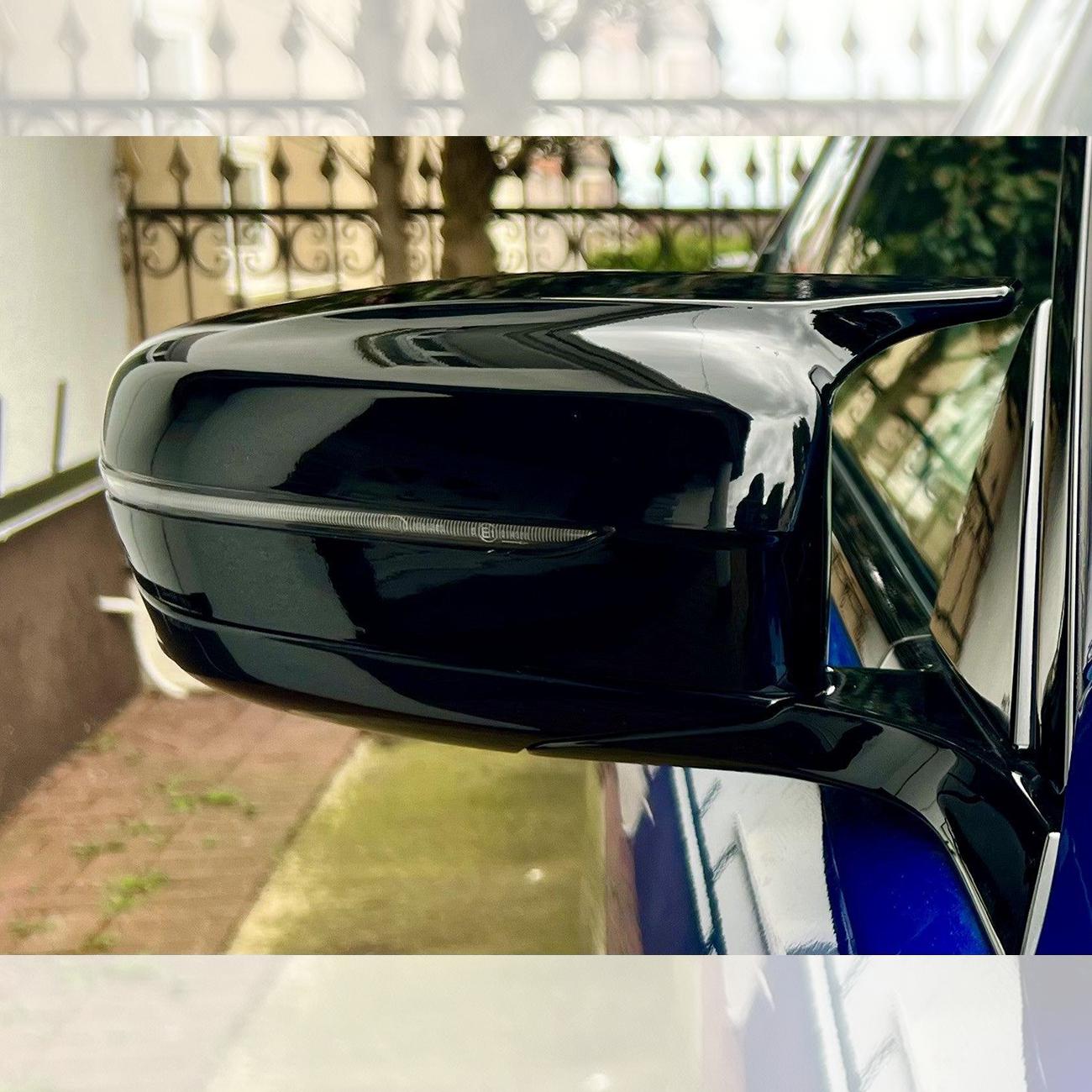 BMW G14 G15 G16 8 Series MP Style Gloss Black Replacement Mirror Covers 19-Present by Carbon Factory-Carbon Factory