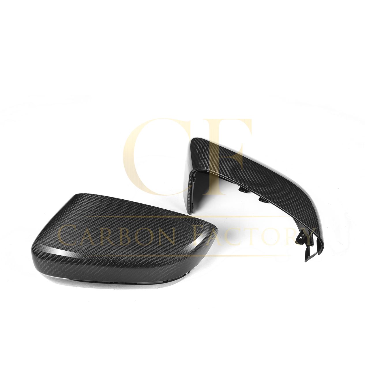 BMW G14 G15 G16 8 Series OEM Style Pre-Preg Carbon Fibre Replacement Mirror Covers 17-23 (LHD) by Carbon Factory-Carbon Factory