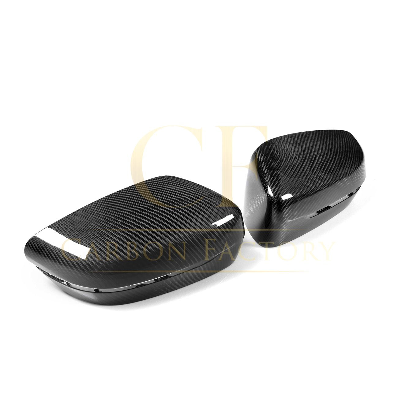 BMW G14 G15 G16 8 Series OEM Style Pre-Preg Carbon Fibre Replacement Mirror Covers 17-23 (LHD) by Carbon Factory-Carbon Factory