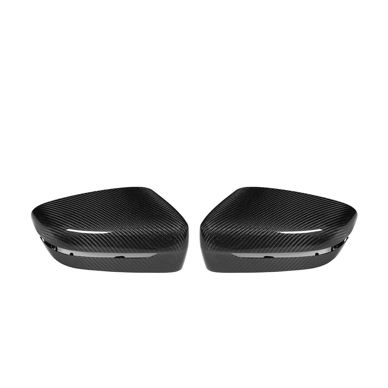 BMW G14 G15 G16 8 Series OEM Style Pre-Preg Carbon Fibre Replacement Mirror Covers 17-23 (LHD) by Carbon Factory-Carbon Factory