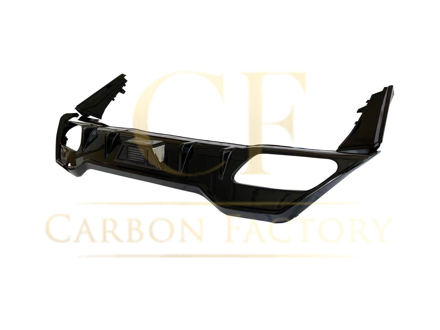 BMW G16 8 Series Gran Coupe LED Style Gloss Black Rear Diffuser 19-Present-Carbon Factory