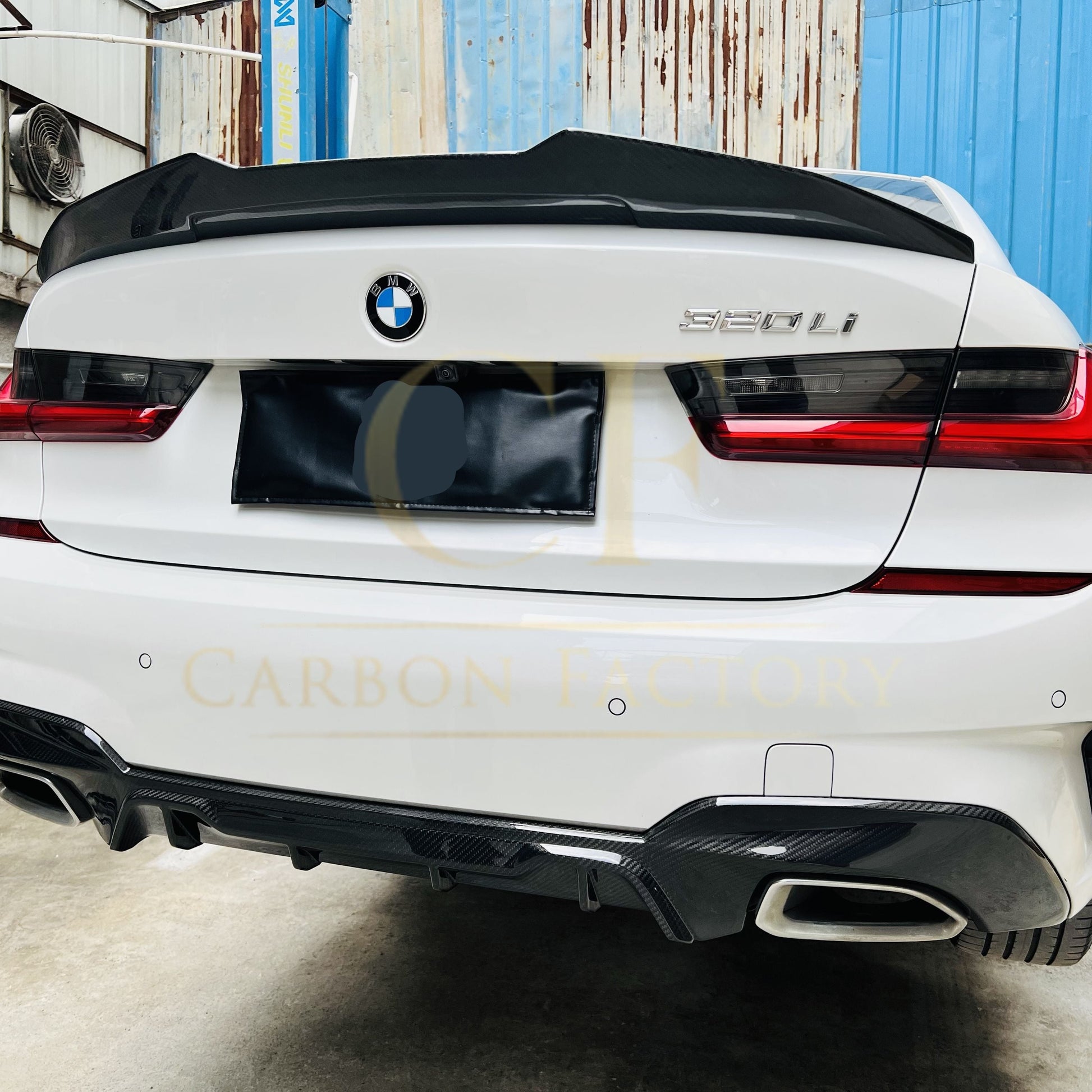 BMW G20 3 Series M Sport MP Style Pre-preg Carbon Fibre Rear Diffuser 19-22 by Carbon Factory-Carbon Factory