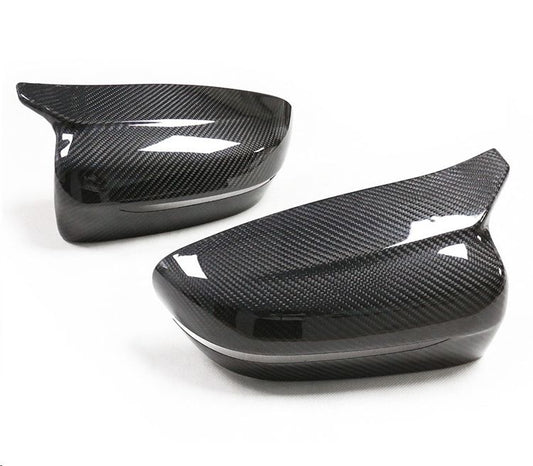 BMW G20 3 Series MP Style Carbon Fibre Replacement Mirror Covers 17-23 by Carbon Factory-Carbon Factory