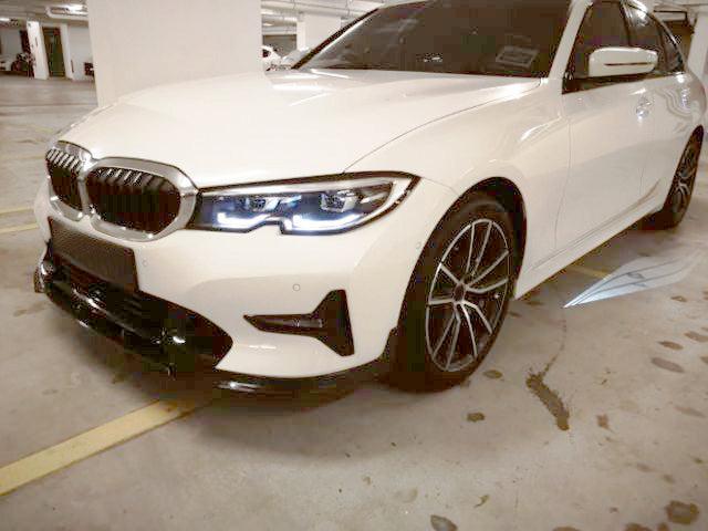 BMW G20 3 Series Pre-LCI Non m sport M Performance Style Carbon Fibre Front Splitter 19-22-Carbon Factory