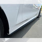 BMW G22 G23 4 Series MP Style Gloss Black Side Skirt 20-Present-Carbon Factory