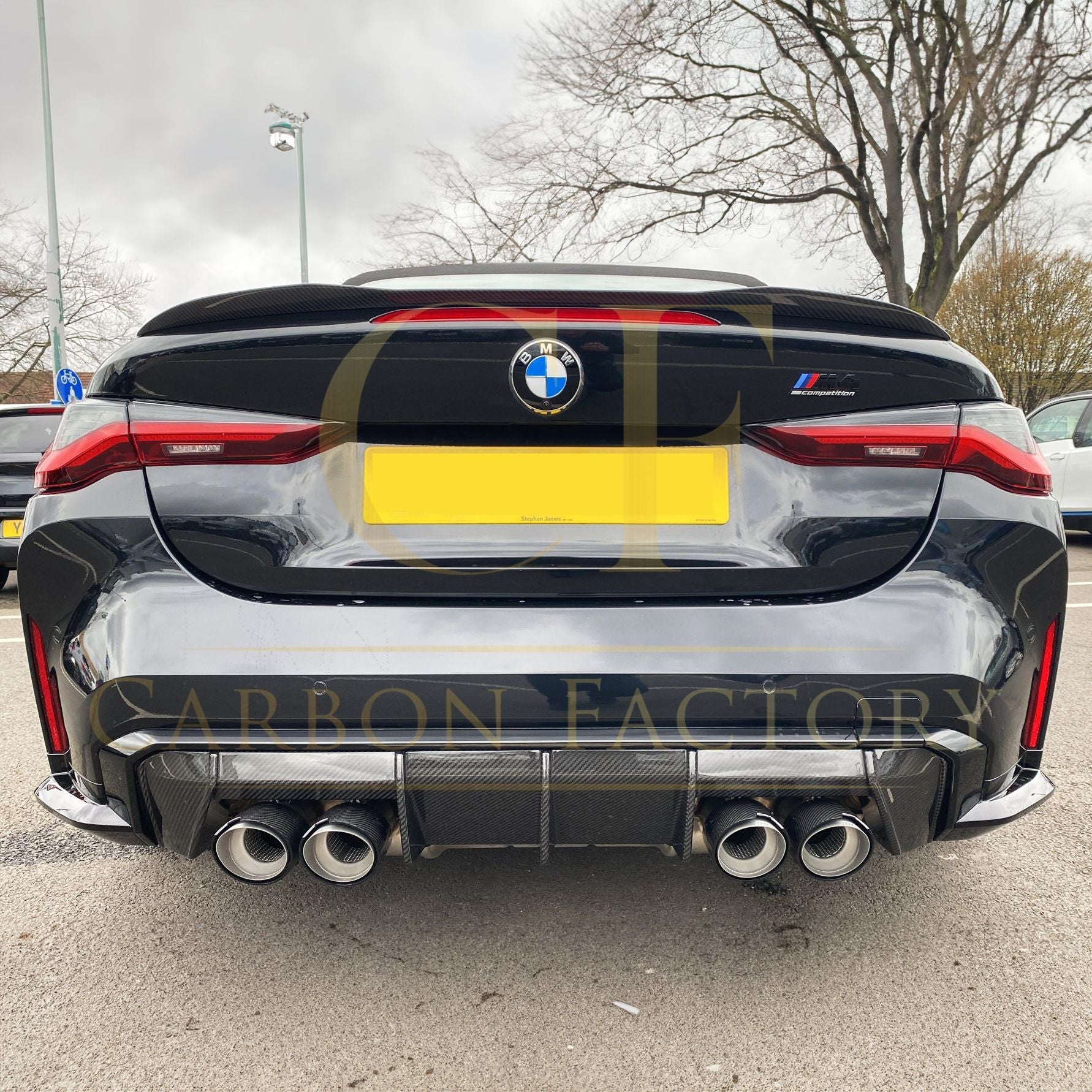 BMW G23 4 Series G83 M4 OEM Style Pre-preg Carbon Fibre Boot Spoiler 20-Present-Carbon Factory