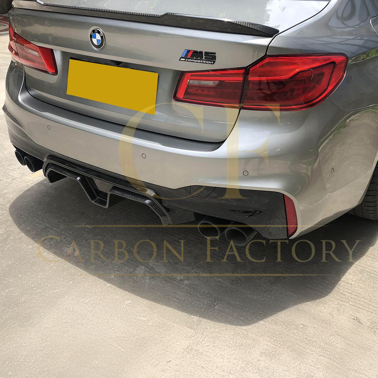 BMW G30 5 Series CS Style Pre-Preg Carbon Fibre Rear Diffiser 17-23 by Carbon Factory-Carbon Factory