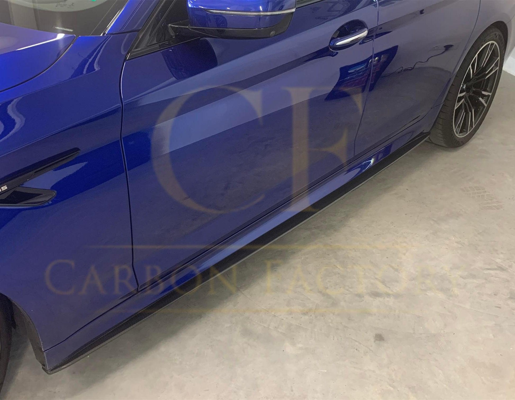 BMW G30 5 Series F90 M5 Carbon Fibre Side Skirt 17-23 by Carbon Factory-Carbon Factory