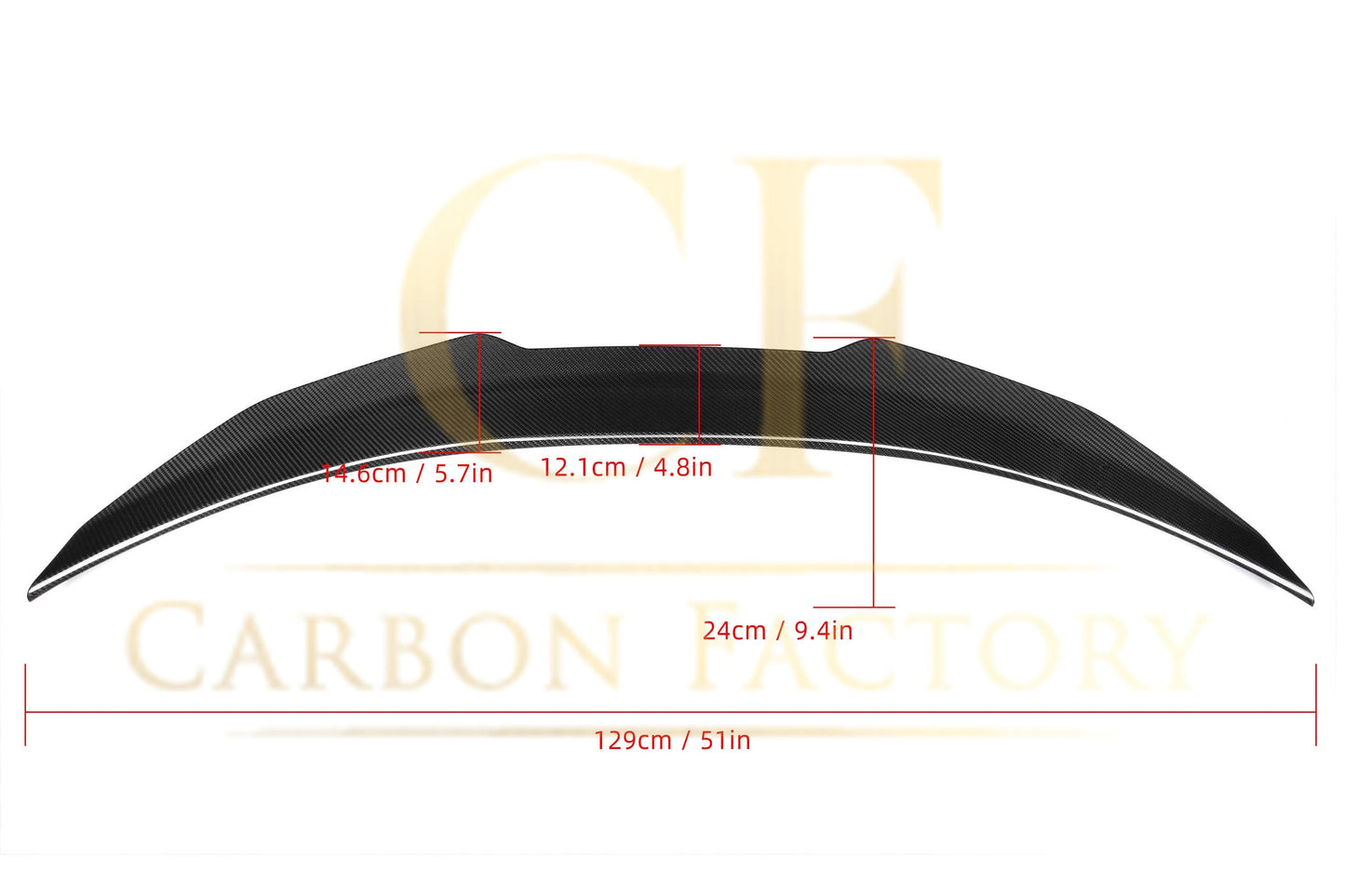 BMW G30 5 Series F90 M5 PSM Style Pre-Preg Carbon Fibre Boot Spoiler 17-23 by Carbon Factory-Carbon Factory