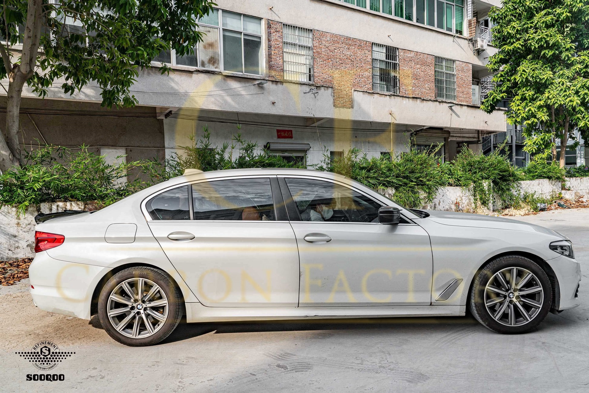 BMW G30 5 Series F90 M5 PSM Style Pre-Preg Carbon Fibre Boot Spoiler 17-23 by Carbon Factory-Carbon Factory