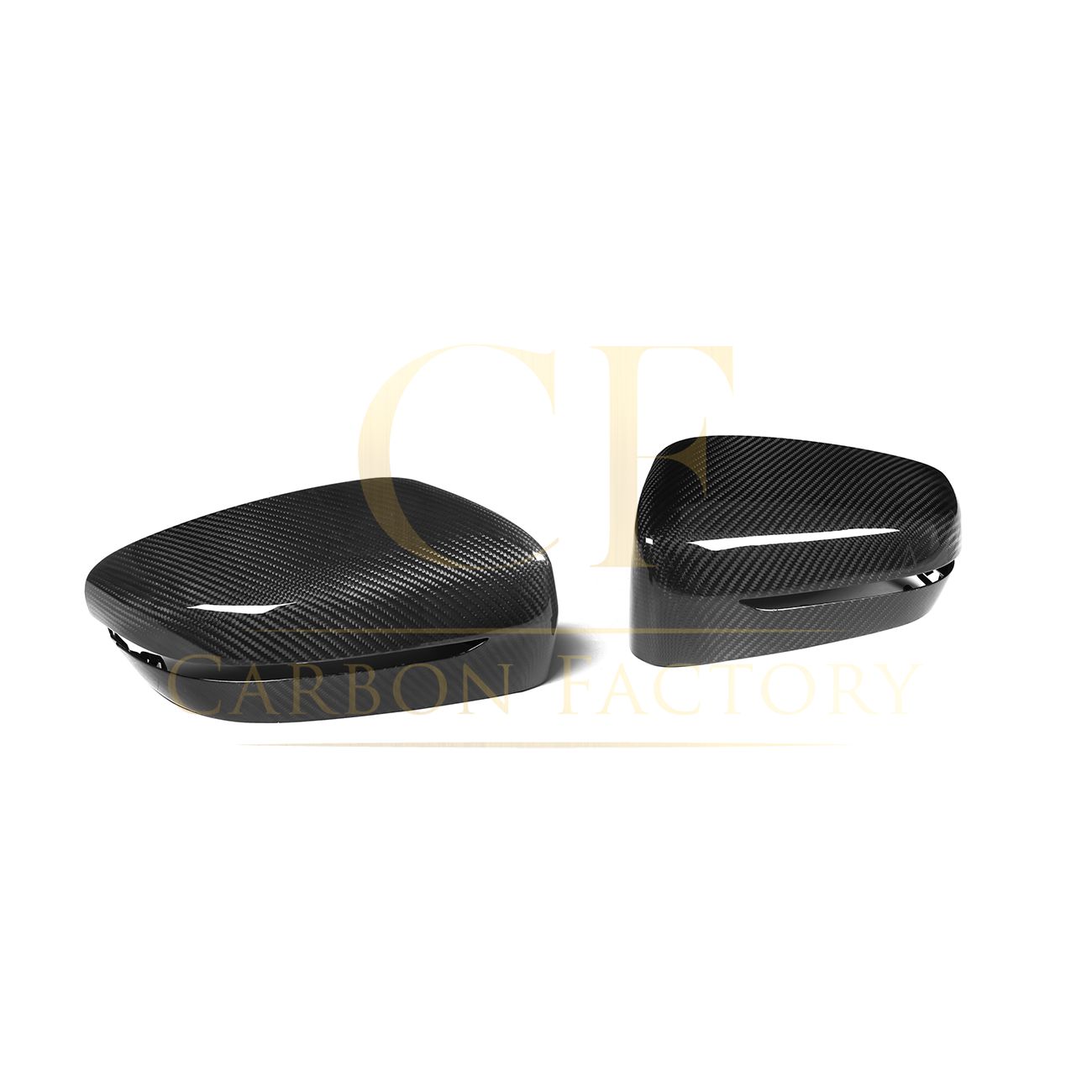 BMW G30 5 Series OEM Style Pre-Preg Carbon Fibre Replacement Mirror Covers 17-23 (LHD) by Carbon Factory-Carbon Factory