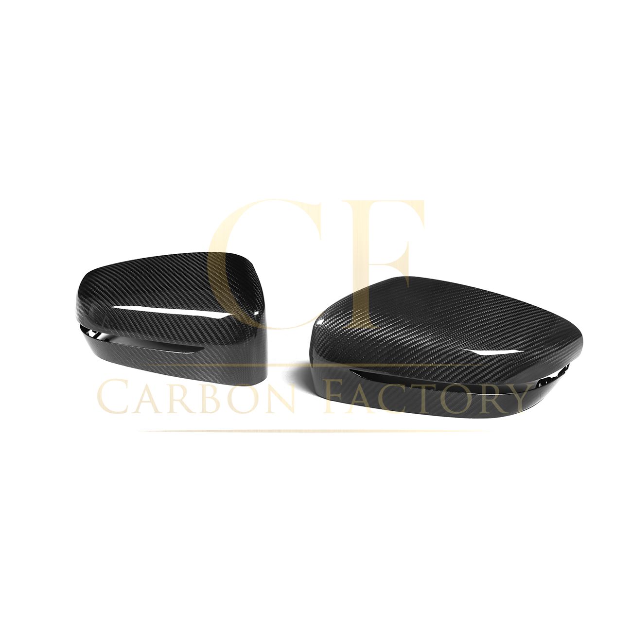 BMW G30 5 Series OEM Style Pre-Preg Carbon Fibre Replacement Mirror Covers 17-23 (LHD) by Carbon Factory-Carbon Factory