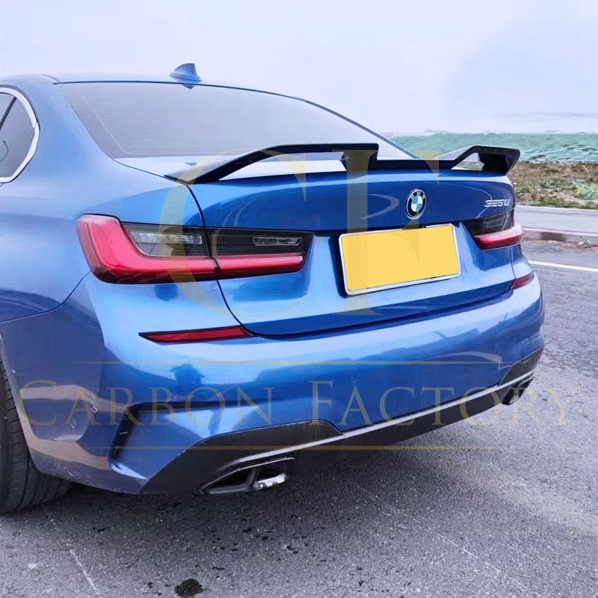 BMW G30 5 Series inc F90 M5 OT Style Gloss Black Boot Spoiler 17-Present-Carbon Factory