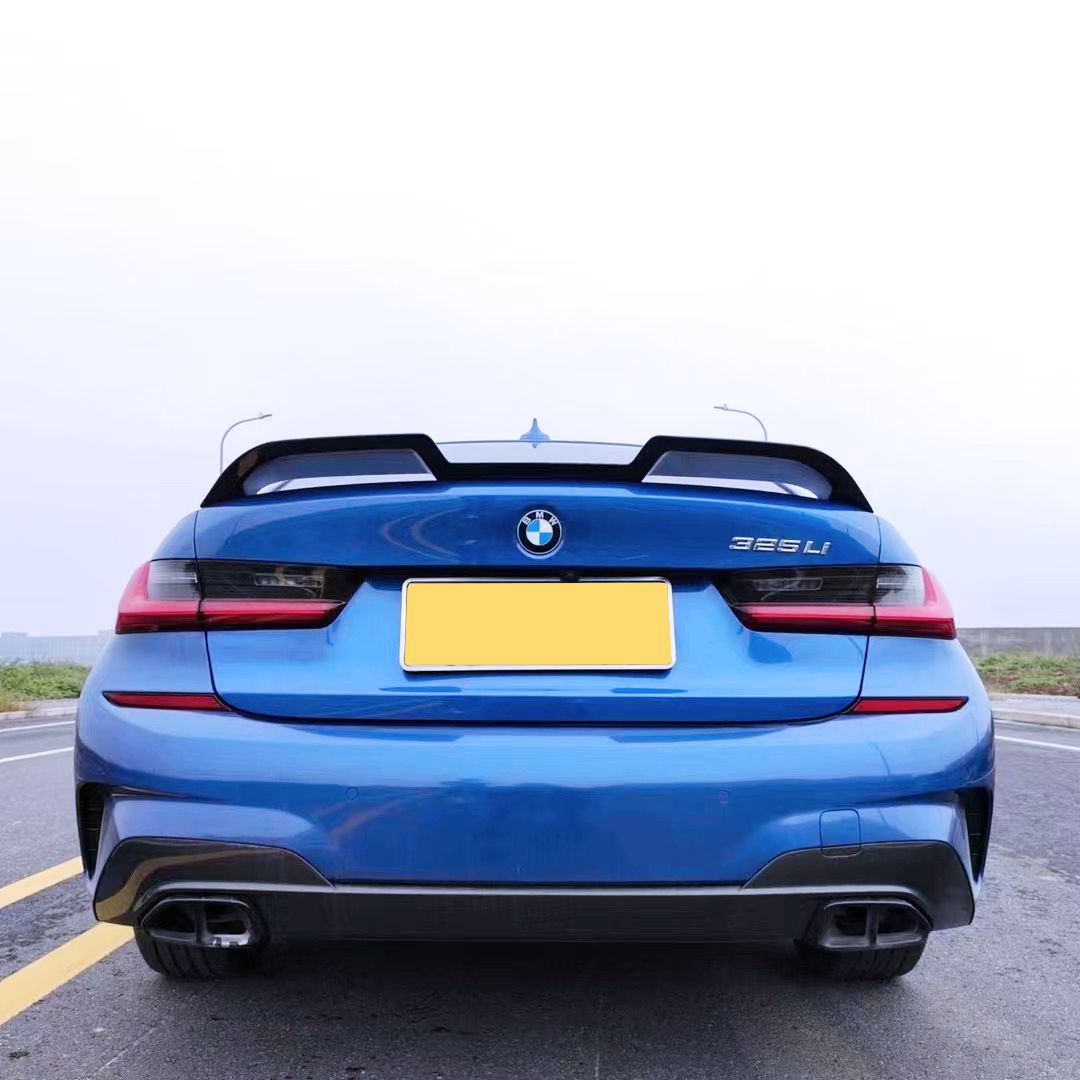 BMW G30 5 Series inc F90 M5 OT Style Gloss Black Boot Spoiler 17-Present-Carbon Factory