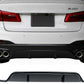 BMW G30 G31 5 Series M Sport 3D Style Gloss Black Rear Diffuser 17-24 by Carbon Factory-Carbon Factory