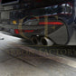 BMW G30 G31 5 Series M Sport Carbon Fibre Rear Diffuser MP Style 17-23-Carbon Factory