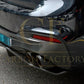 BMW G30 G31 5 Series M Sport Carbon Fibre Rear Diffuser MP Style 2 Pcs 17-23-Carbon Factory