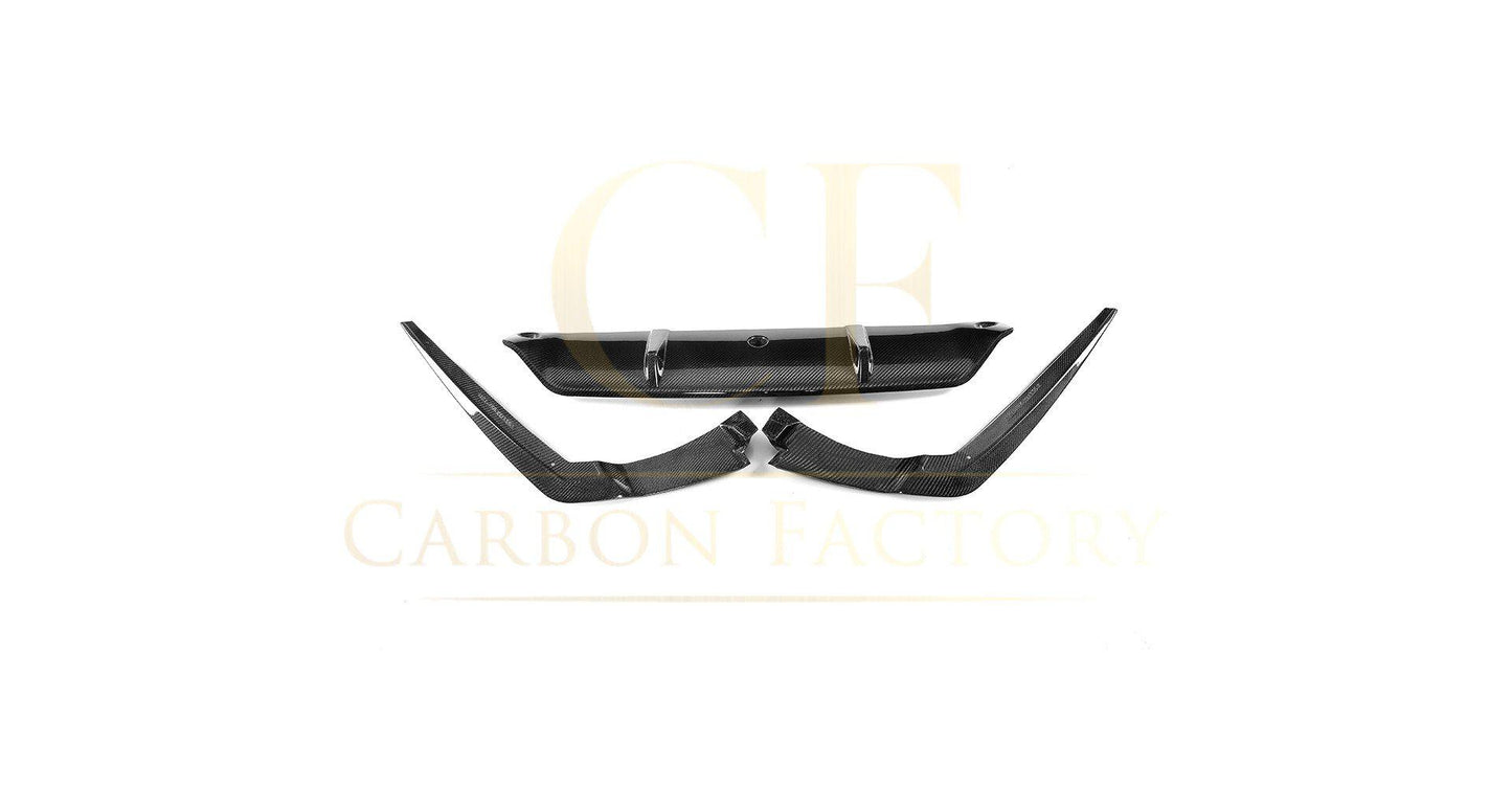 BMW G30 G31 5 Series M Sport Carbon Fibre Rear Diffuser V Style 17-23 by Carbon Factory-Carbon Factory