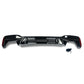 BMW G30 G31 5 Series M Sport Competition Style Gloss Black Rear Diffuser 17-24-Carbon Factory