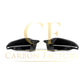 BMW G60 5 Series M5 Style Pre-Preg Carbon Fibre Mirror Covers 23-Present (LHD only) by Carbon Factory-Carbon Factory