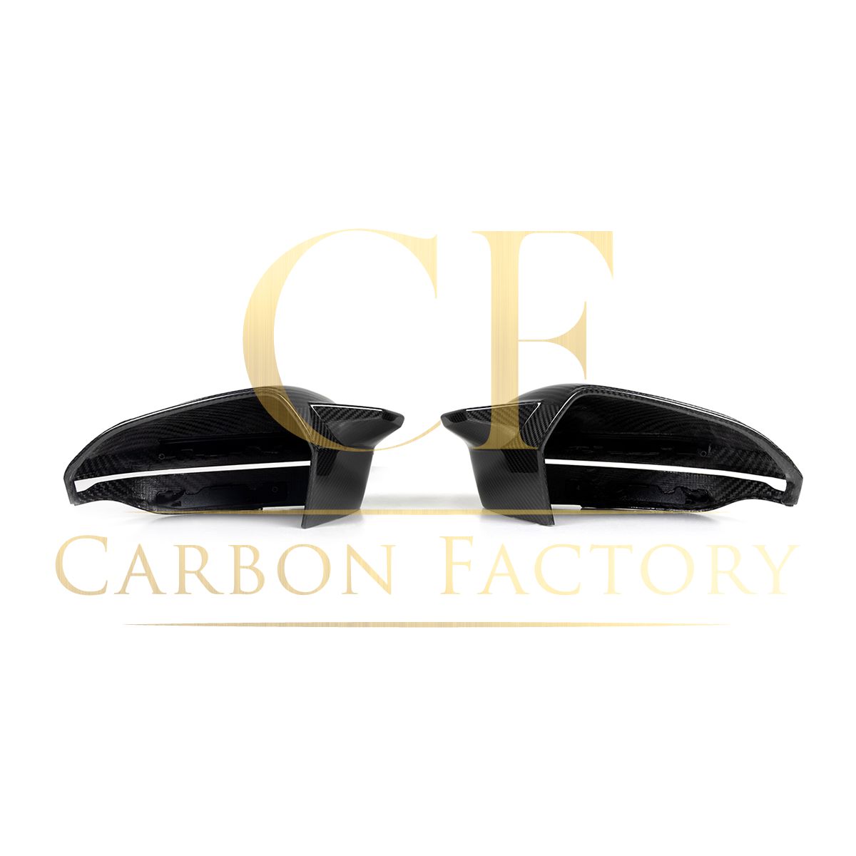 BMW G60 5 Series M5 Style Pre-Preg Carbon Fibre Mirror Covers 23-Present (LHD only) by Carbon Factory-Carbon Factory