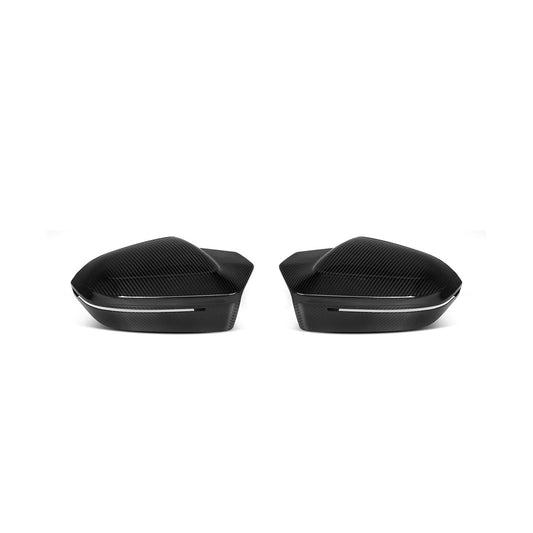 BMW G60 5 Series M5 Style Pre-Preg Carbon Fibre Mirror Covers 23-Present (LHD only) by Carbon Factory-Carbon Factory