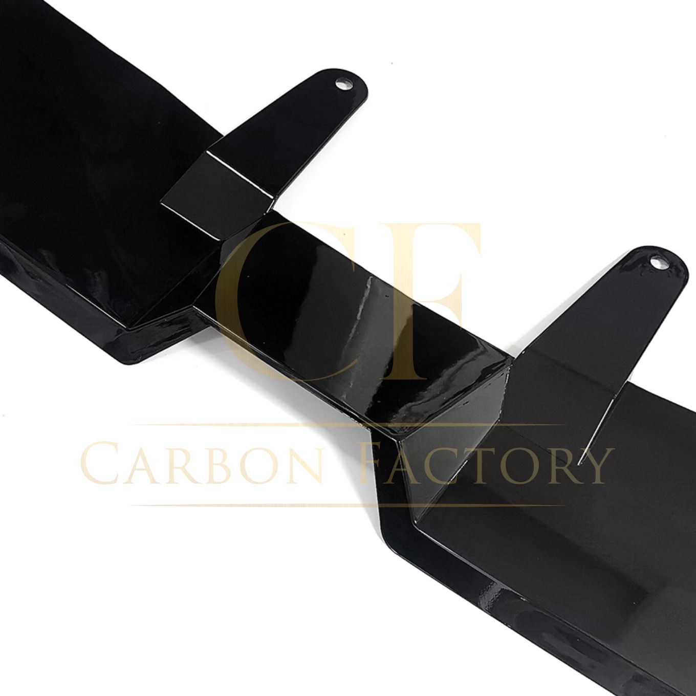 BMW G60 5 Series MP Style Gloss Black Front Splitter 24-Present by Carbon Factory-Carbon Factory