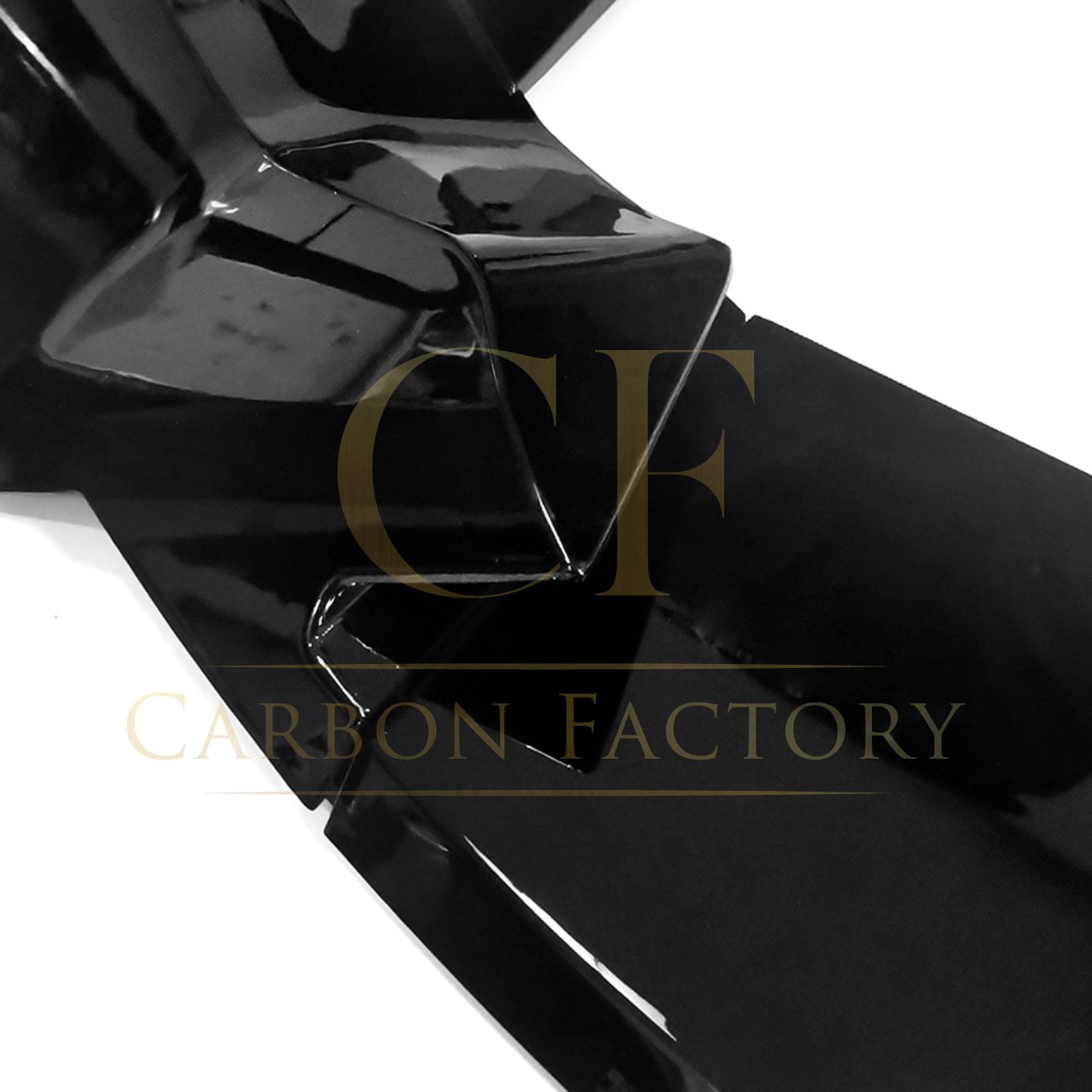 BMW G60 5 Series MP Style Gloss Black Front Splitter 24-Present by Carbon Factory-Carbon Factory