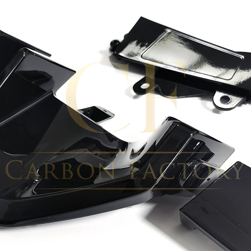 BMW G60 5 Series MP Style Gloss Black Rear Diffuser 24-in-Carbon Factory