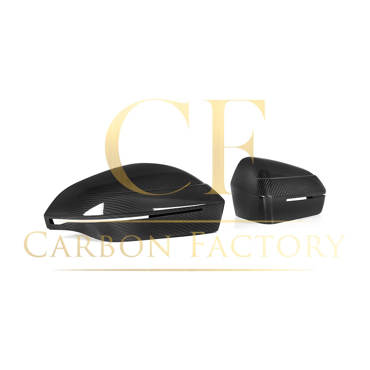 BMW G60 5 Series OEM Style Pre-Preg Carbon Fibre Mirror Covers 23-Present (LHD only)-Carbon Factory