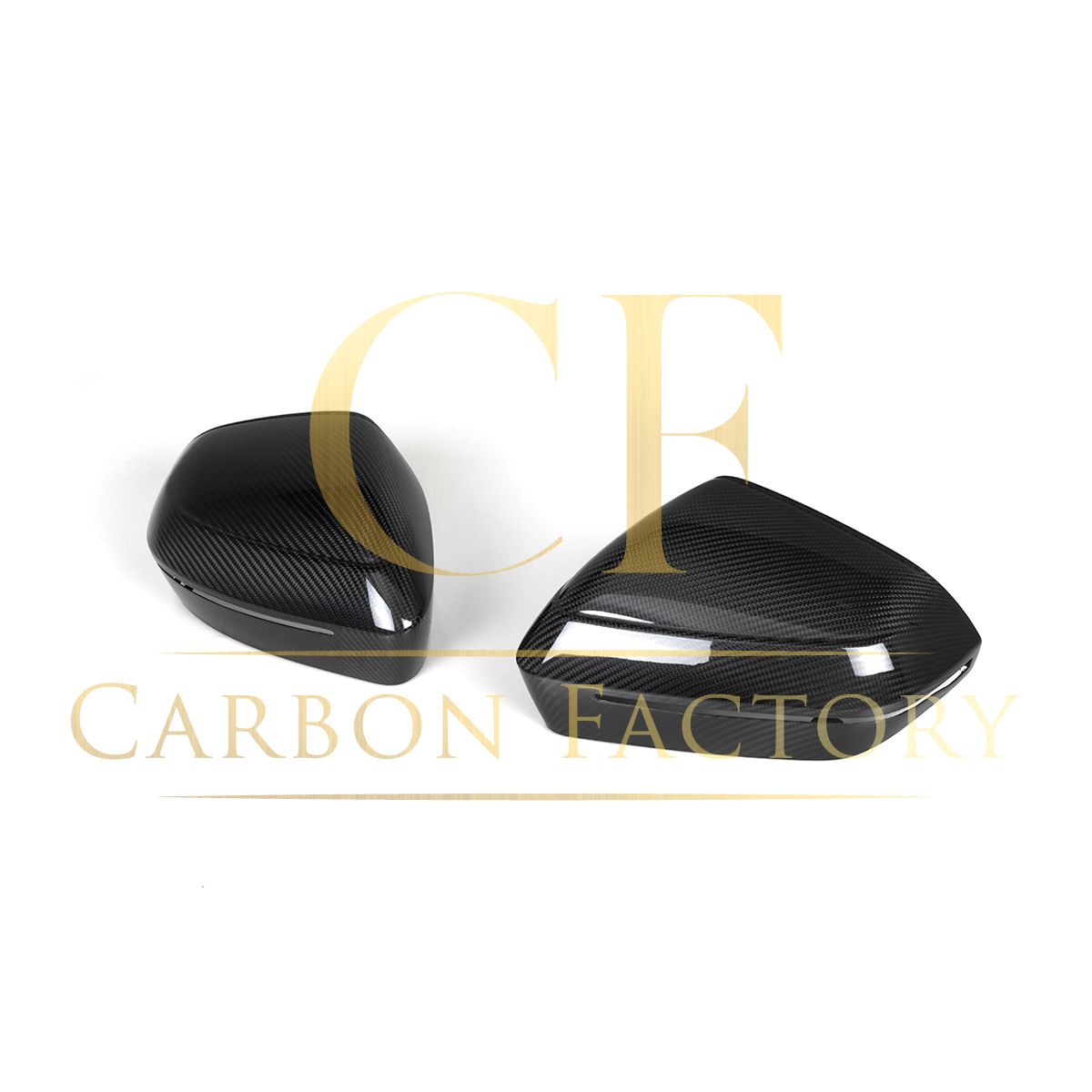 BMW G60 5 Series OEM Style Pre-Preg Carbon Fibre Mirror Covers 23-Present (LHD only) by Carbon Factory-Carbon Factory