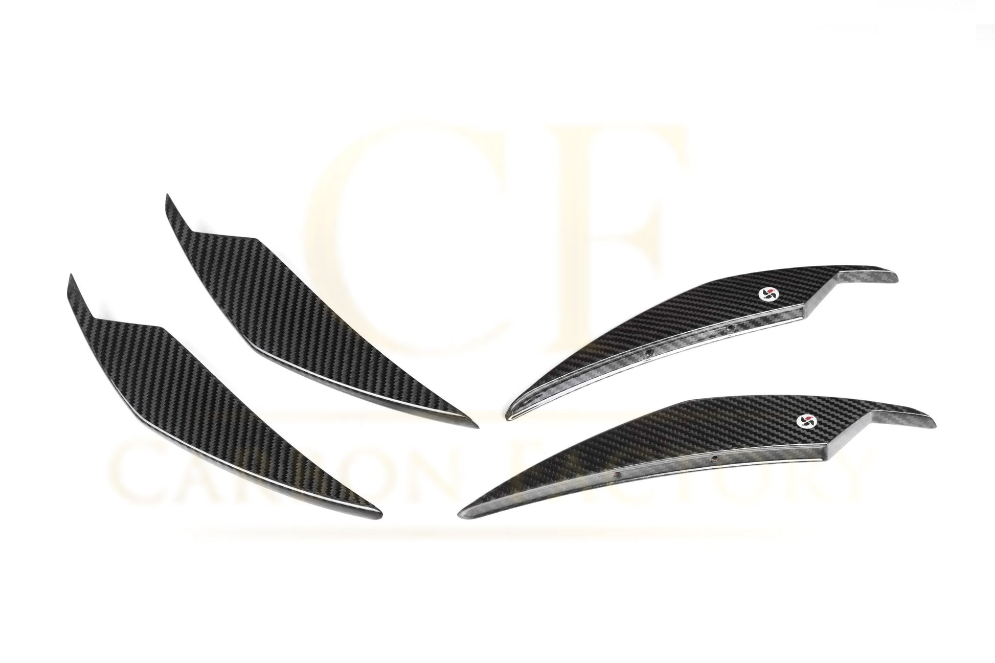 BMW G80 M3 G82 G83 M4 AC Style Pre-Preg Carbon Fibre Front Canards 21-Present-Carbon Factory