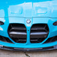 BMW G80 M3 G82 G83 M4 CSL Style Pre-Preg Carbon Fibre Front Grille 21-Present-Carbon Factory