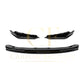 BMW G80 M3 G82 G83 M4 M Performance Style Gloss Black 3 Pieces Front Splitter 21-Present-Carbon Factory