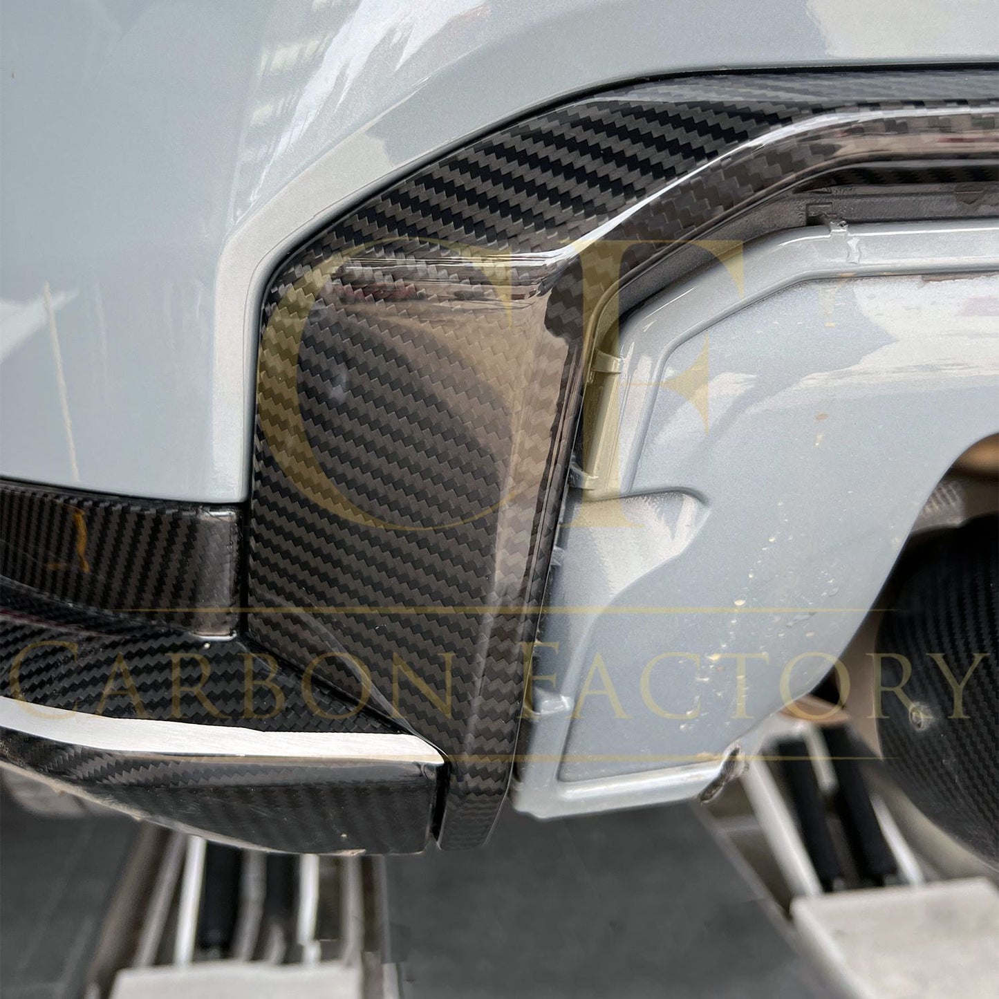 BMW G80 M3 G82 G83 M4 OEM Style Pre-Preg Carbon Fibre Diffuser Trim 21-Present-Carbon Factory