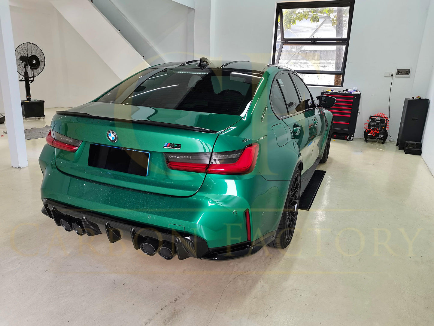 BMW G80 M3 G82 G83 M4 OEM Style Pre-Preg Carbon Fibre Rear Diffuser 21-Present-Carbon Factory