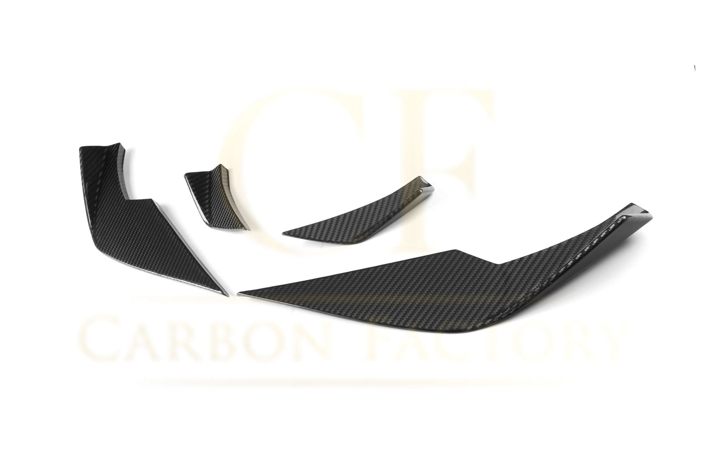 BMW G80 M3 G82 G83 M4 VS Style Pre-Preg Carbon Fibre Front Canards 21-Present-Carbon Factory