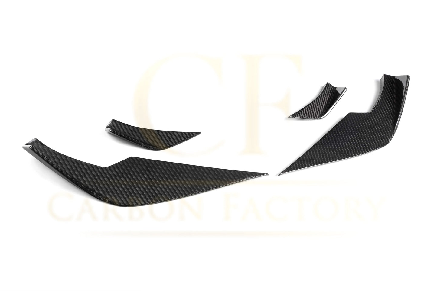 BMW G80 M3 G82 G83 M4 VS Style Pre-Preg Carbon Fibre Front Canards 21-Present-Carbon Factory