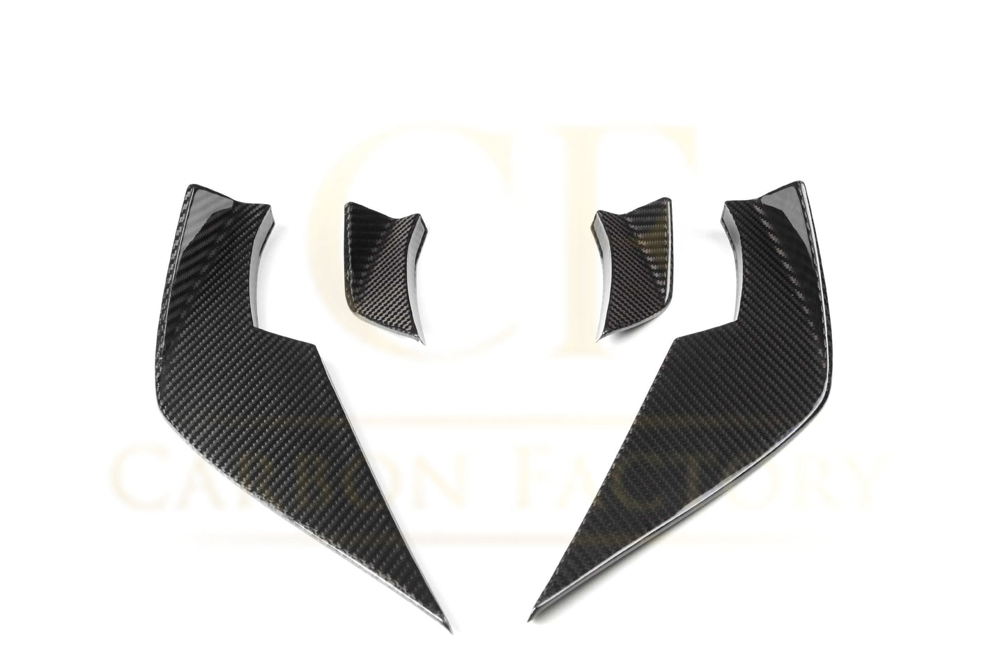 BMW G80 M3 G82 G83 M4 VS Style Pre-Preg Carbon Fibre Front Canards 21-Present-Carbon Factory