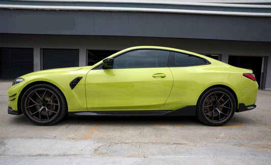 BMW G82 G83 M4 Pre-Preg Carbon Fibre Replacement Side Fender Trim 21-Present-Carbon Factory