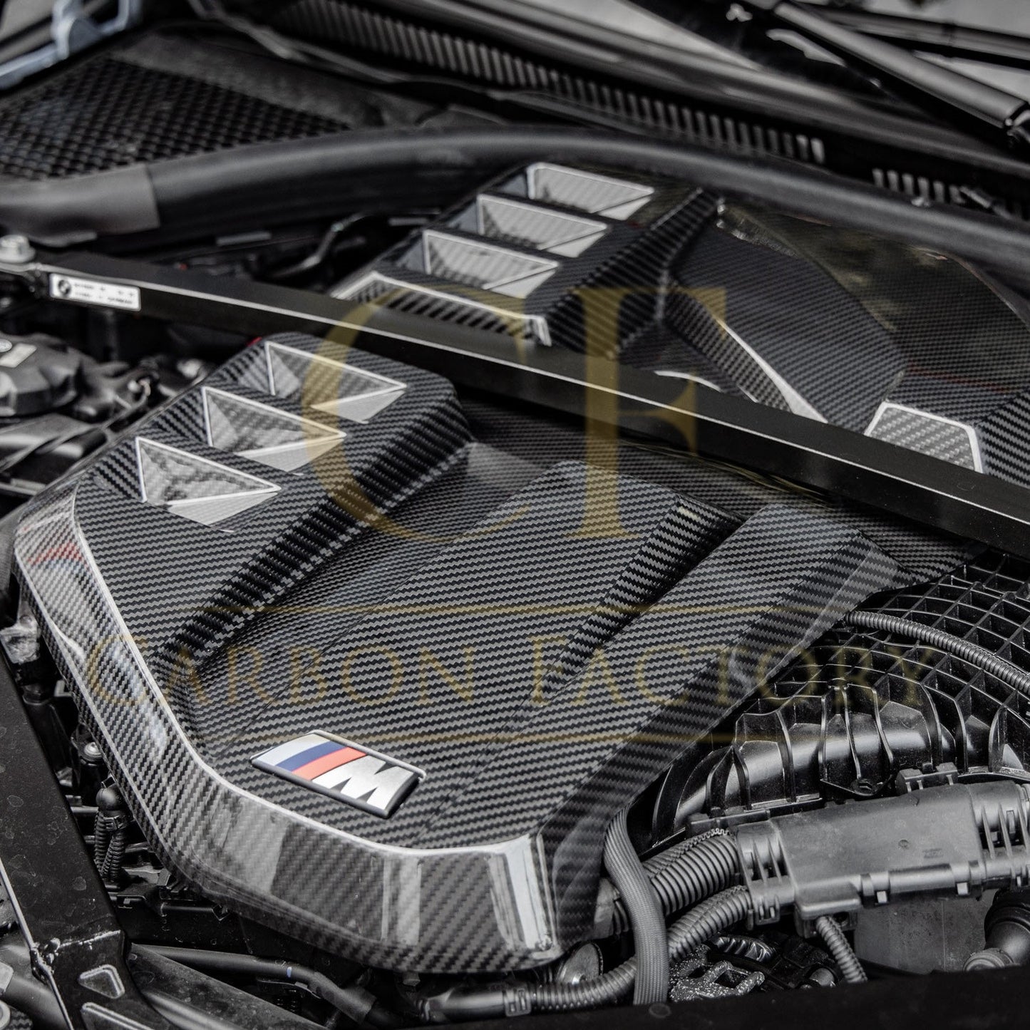 BMW G87 M2 G8X M3 M4 OEM Style Pre-Preg Carbon Fibre Engine Cover 21-Present-Carbon Factory