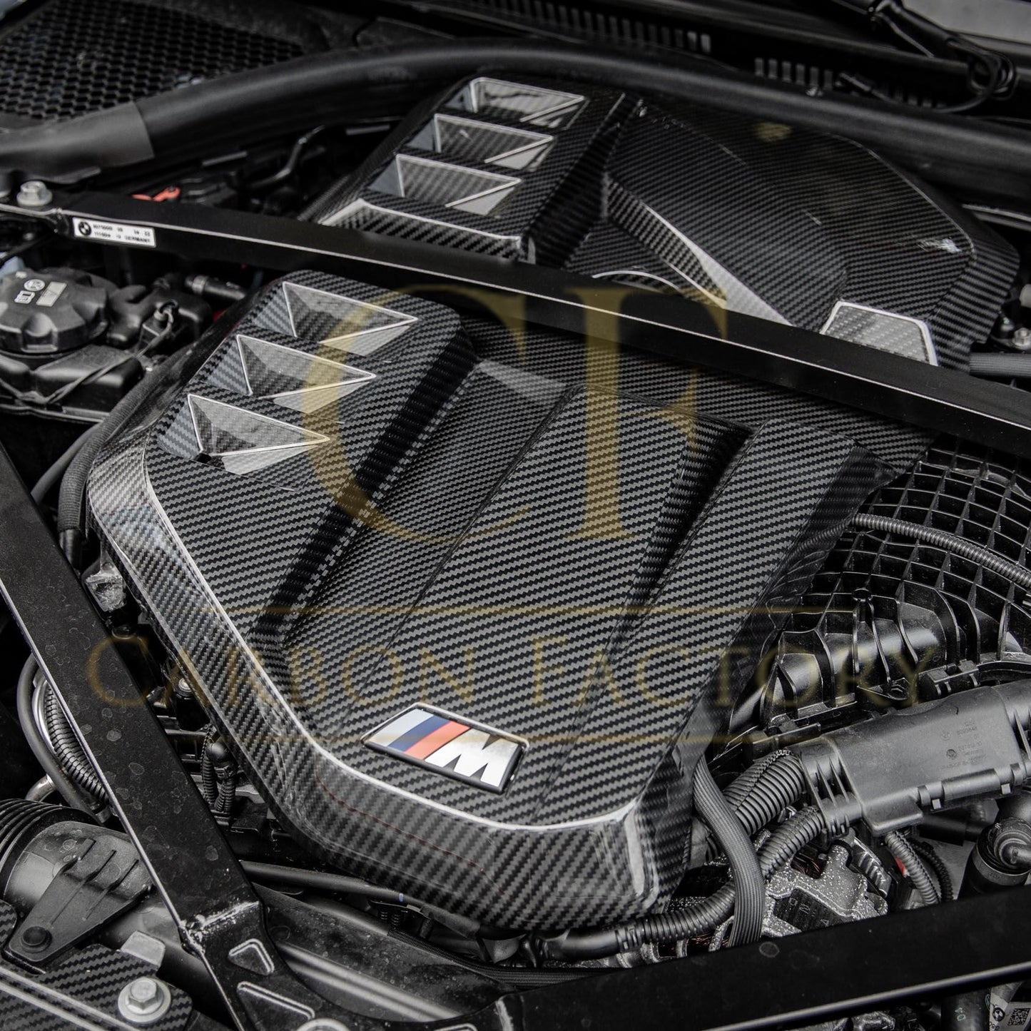 BMW G87 M2 G8X M3 M4 OEM Style Pre-Preg Carbon Fibre Engine Cover 21-Present-Carbon Factory