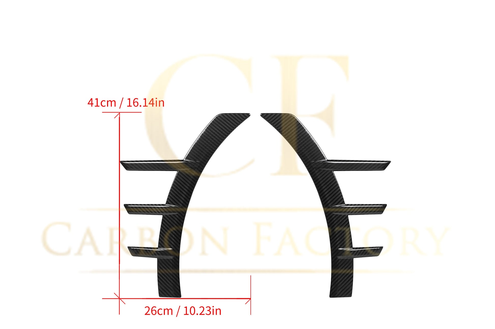 BMW G87 M2 M Performance Style Pre-Preg Carbon Fibre Front Arch Trims 23-Present-Carbon Factory