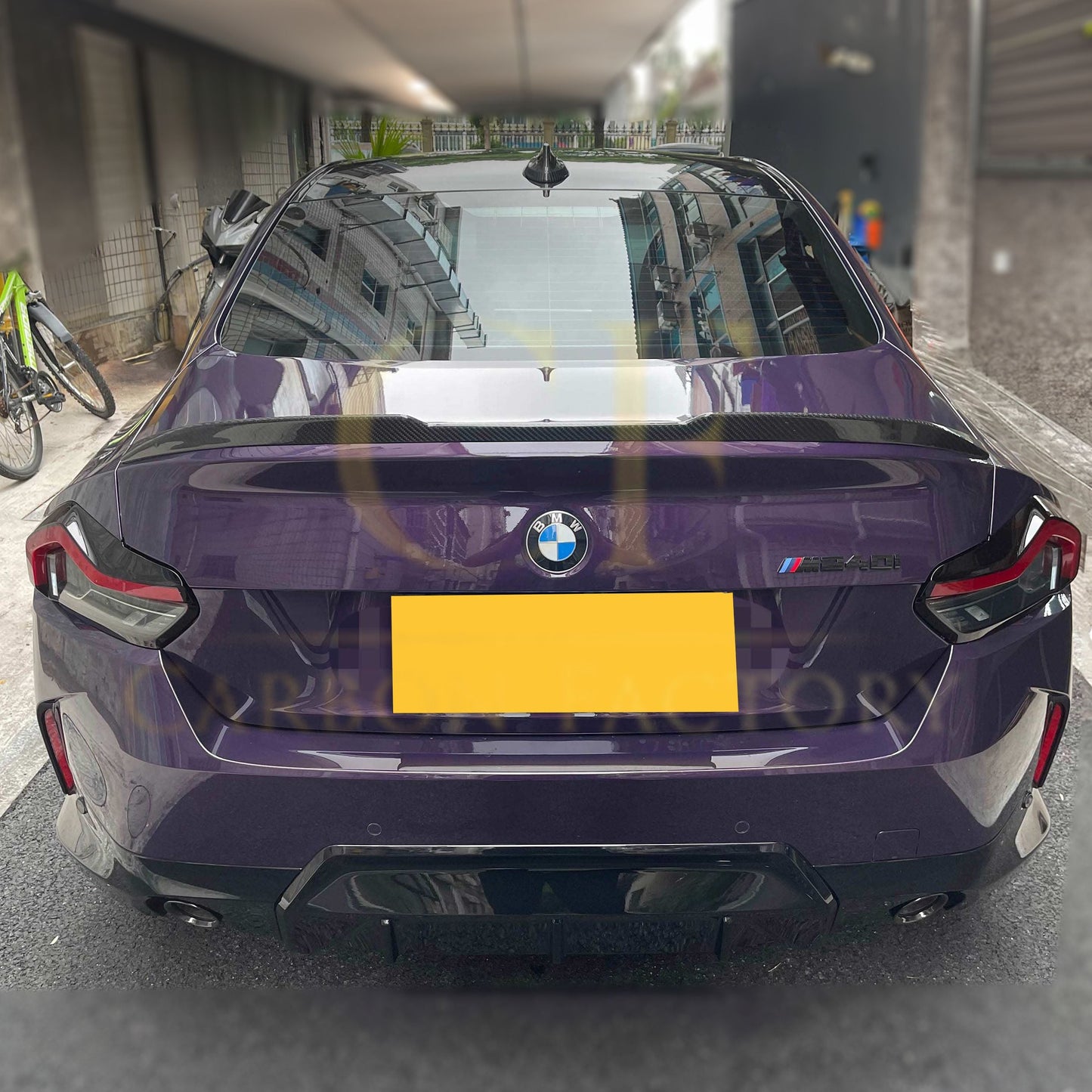 BMW G87 M2 VS Style Pre-Preg Carbon Fibre Boot Spoiler 23-Present by Carbon Factory-Carbon Factory