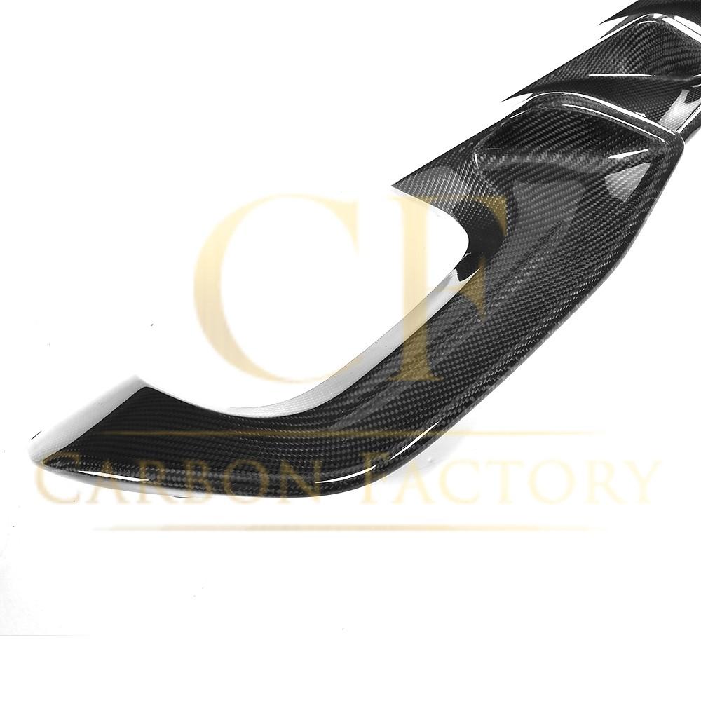 Big Fins Style Carbon Fibre Rear Diffuser for BMW F87 M2 16-21-Carbon Factory