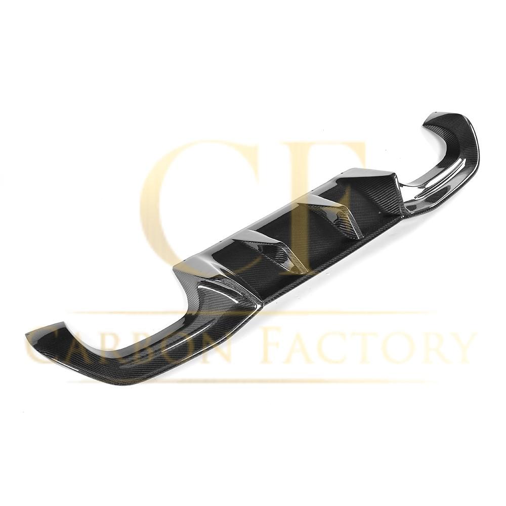 Big Fins Style Carbon Fibre Rear Diffuser for BMW F87 M2 16-21-Carbon Factory