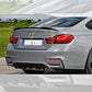 CS Style Pre-Preg Carbon Fibre Boot Spoiler for BMW F82 M4 Coupe 14-20-Carbon Factory