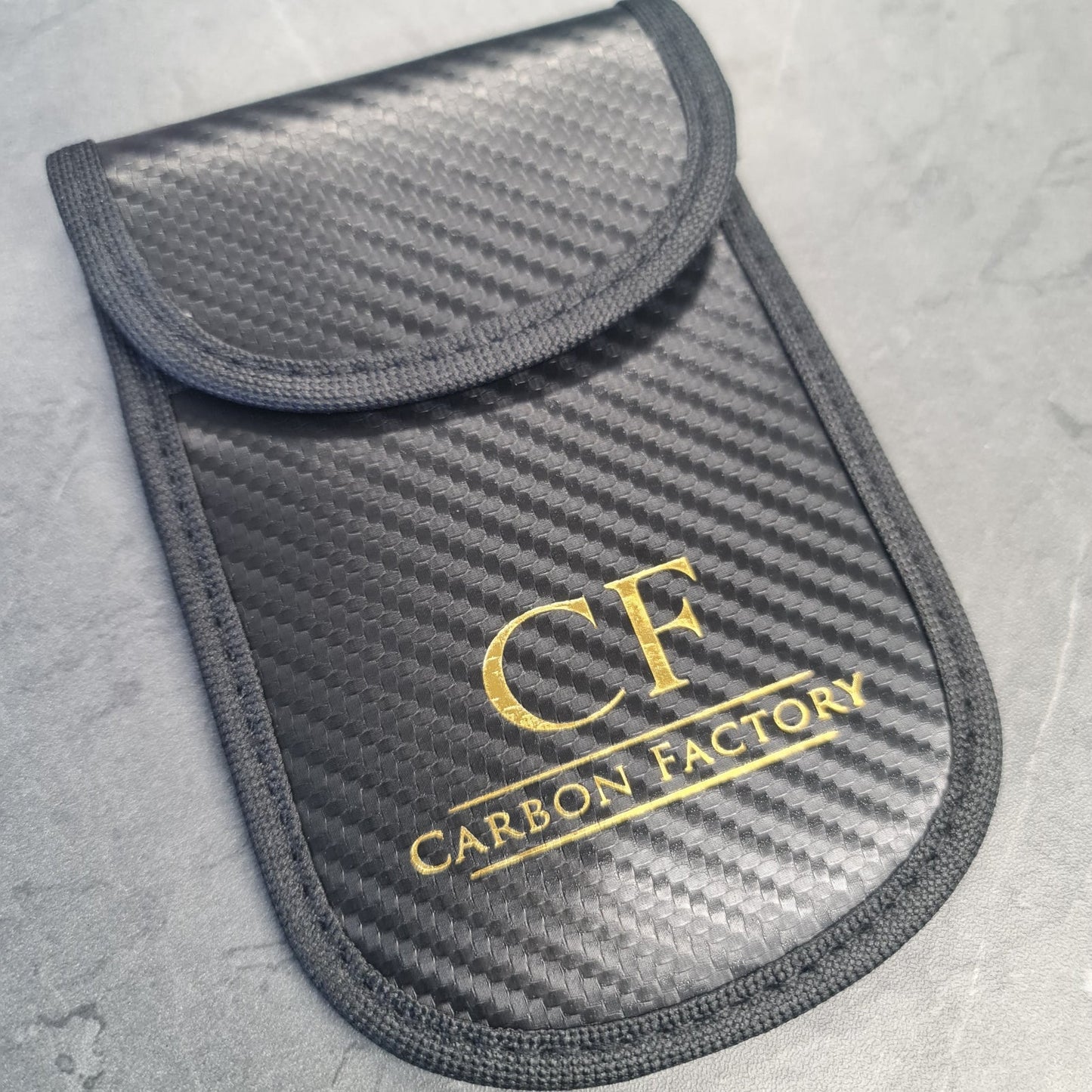 Carbon Factory Car Key Signal Blocker Pouch-Carbon Factory