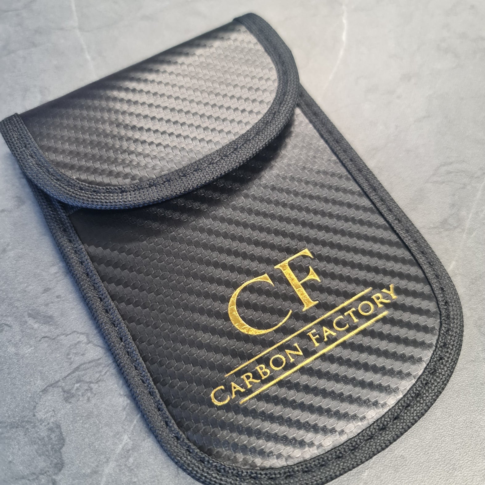 Carbon Factory Car Key Signal Blocker Pouch-Carbon Factory